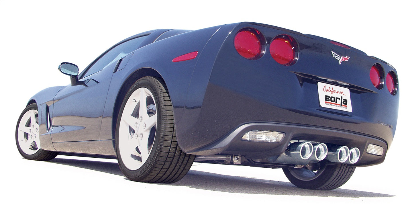 Borla 11816 - ATAK® Axle-Back Exhaust System 2006-2013 Chevrolet Corvette Z06 (C