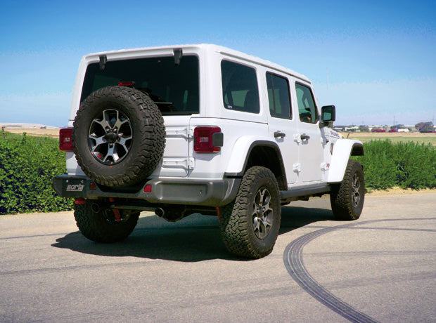 Borla 11963CB - S-Type Axle-Back Exhaust System 2018-2025 Jeep Wrangler JL/ JLU