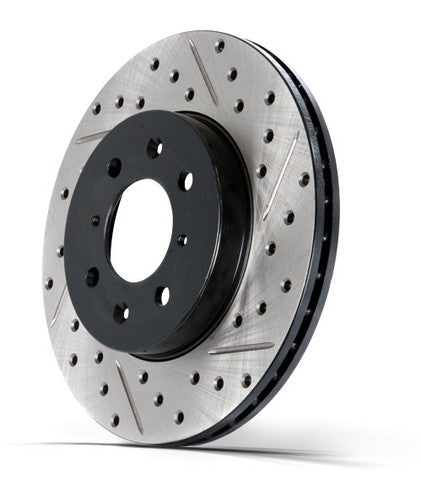 Stop Tech/ Power Slot 127.62058R SportStop Drilled And Slotted BRAKE ROTORS