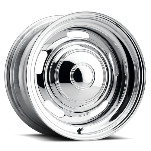 Raceline 6258090-CP Wheel 62 Series Rallye 15in Diameter x 8in W 5 Spoke Single