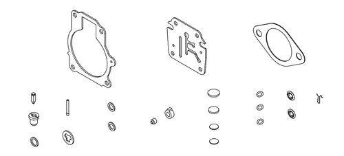 Sierra Marine 18-7042 Marine Series MARINE CARBURETOR REBUILD KIT