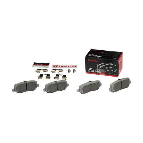 Brembo Rear Ceramic Brake Pads Fits 2011-2017 Honda Odyssey 4 Pc Brakes P28082N