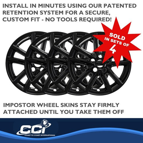 Coast To Coast IWCIMP423BLK IMPOSTOR WHEEL COVER