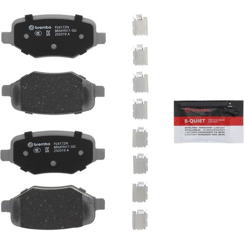 Brembo Rear Ceramic Brake Pads Fits 2011-2019 Ford Explorer 4 Pc Brakes P24172N