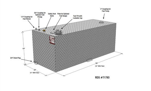 RDS Tanks 71793 LIQUID TRANSFER TANK