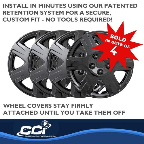 Coast To Coast IWC42215BLK WHEEL COVER