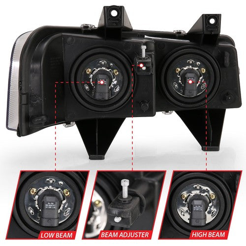 ANZO USA 111474 HEADLIGHT ASSEMBLY