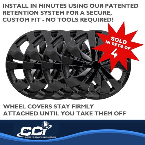 Coast To Coast IWC53515BLK WHEEL COVER
