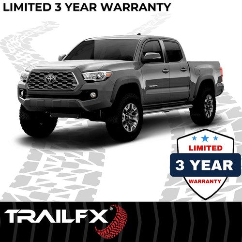 TrailFX 2950522053 TFX 4" Oval Tube Side Steps NERF BAR OVAL 4"
