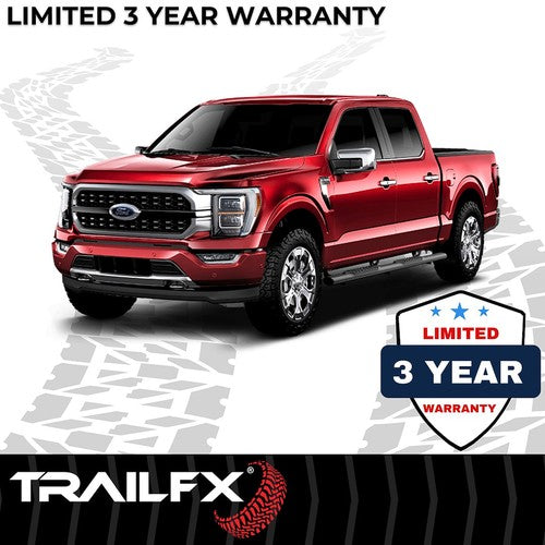 TrailFX A7013B TFX 5" Oval Straight Side Bars NERF BAR OVAL 5"