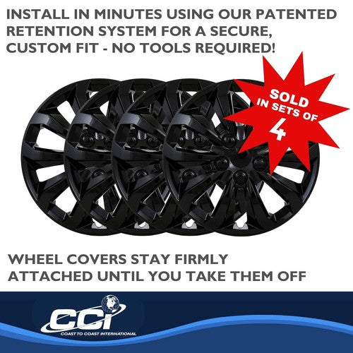 Coast To Coast 106115BLK WHEEL COVER
