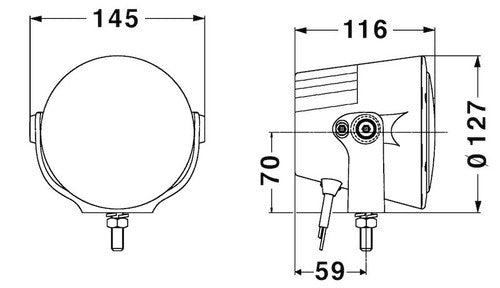 Hella 012206021 Rallye 4000X FOG LIGHTS