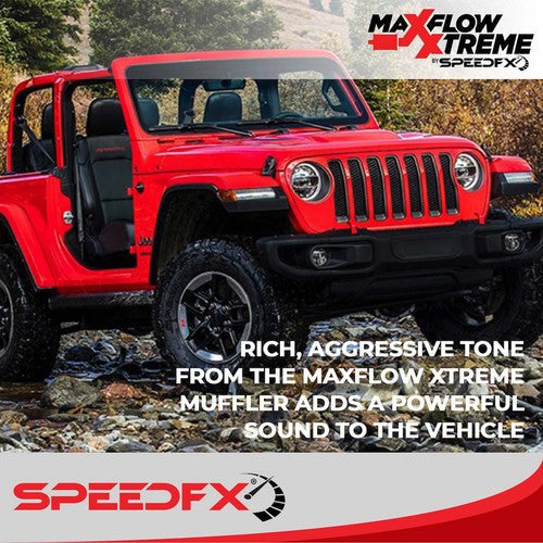 SpeedFX 50600 MaxFlow Xtreme Axle Back System EXHAUST SYSTEM