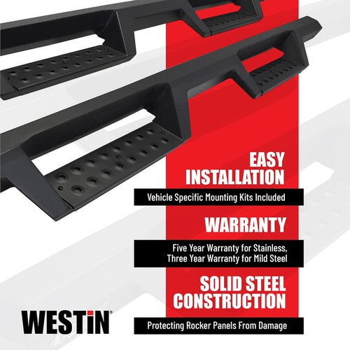 Westin Automotive 56-14005 HDX NERF BAR SQUARE 3"