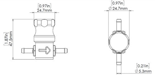 Turbo Smart TS-0101-1101 Boost Tee TURBO PARTS