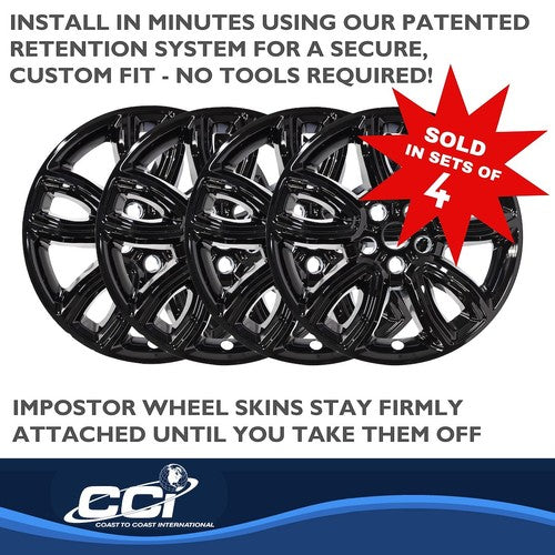 Coast To Coast IMP468BLK IMPOSTOR WHEEL COVER