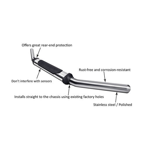 Black Horse Offroad 8D110318SS-1 BUMPER GUARD