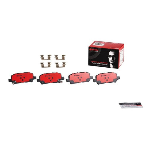 Brembo Rear Ceramic Brake Pads Fits 2011-2013 Chevrolet Impala 4 Piece P37014N