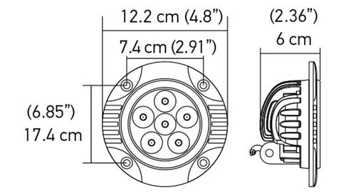 Hella 357201011 Optilux FOG LIGHTS