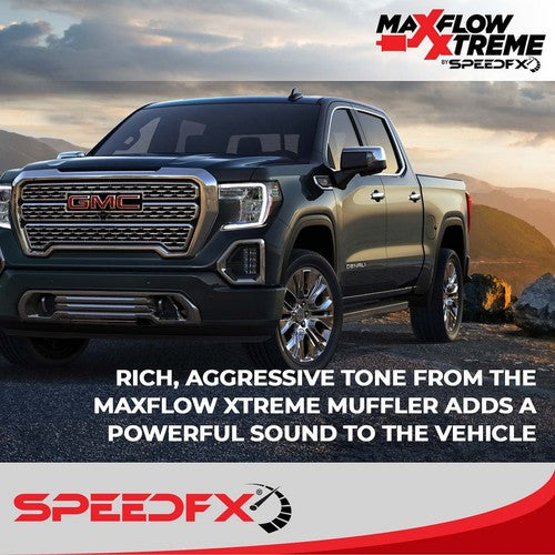 SpeedFX 50102 MaxFlow Xtreme Cat Back System EXHAUST SYSTEM