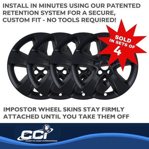Coast To Coast IWCIMP352BLK IMPOSTOR WHEEL COVER