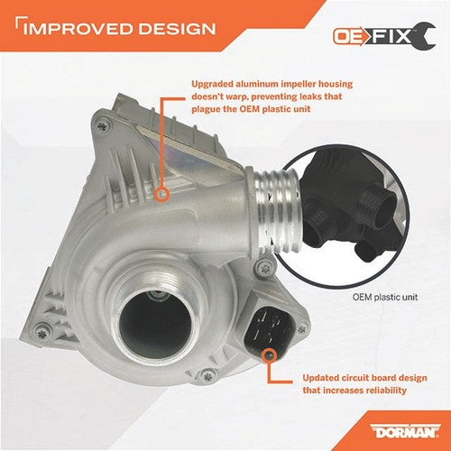 Dorman (OE Solutions) 599-962 OE Solutions WATER PUMP FAN & CLUTCH