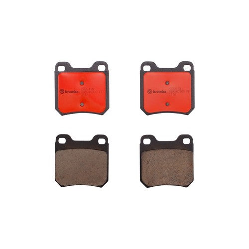 Brembo Rear Ceramic Brake Pads Fits 2001-2005 Saturn L300 4 Pc Brakes P59014N
