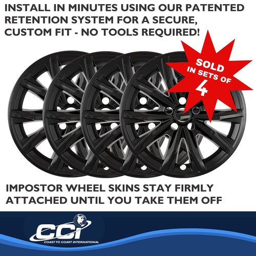 Coast To Coast IMP510BLK IMPOSTOR WHEEL COVER