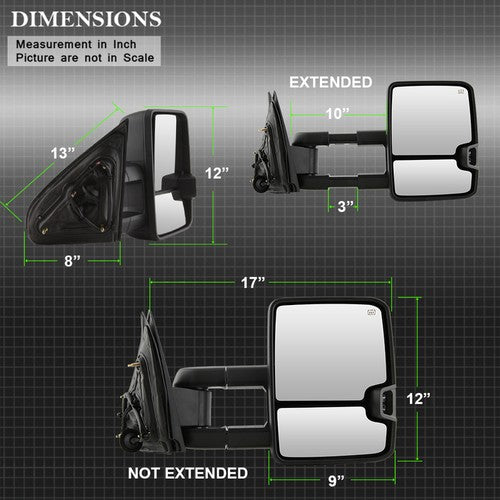 Xtune 9936708 G2 Series MIRRORS