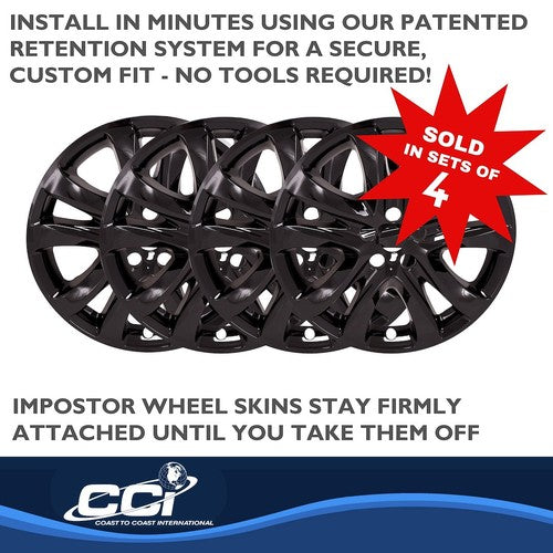 Coast To Coast IMP472BLK IMPOSTOR WHEEL COVER