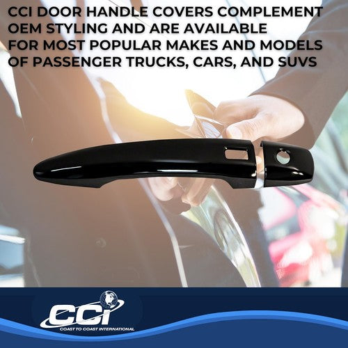 Coast To Coast CCIDH68587SBK DOOR HANDLE COVER