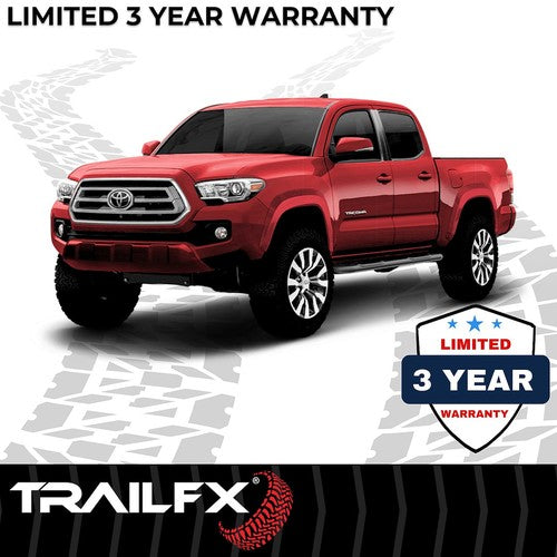 TrailFX A0009B TFX Round Tube Side Steps NERF BAR ROUND 3"