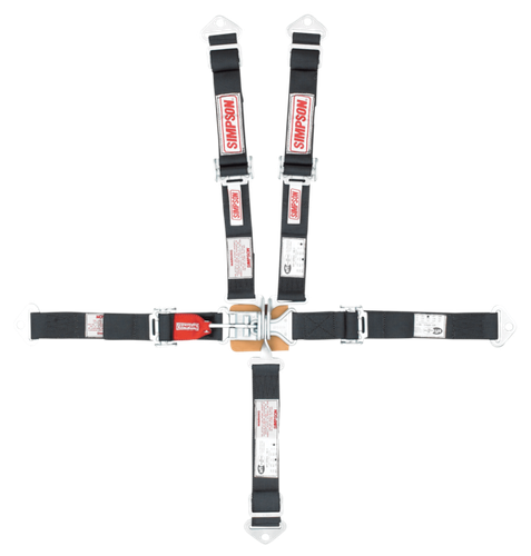 Simpson Race 29025BK Quarter Midget SEAT BELTS