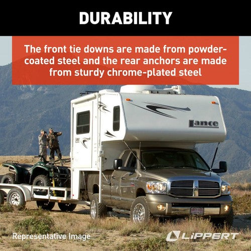 Lippert Components 350763 Happijac RV CAMPER TIEDOWNS & TURNBUCKL