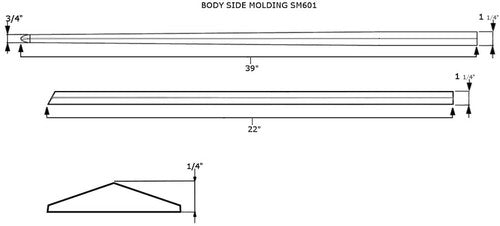 Coast To Coast CCISM601 SIDE MOLDING