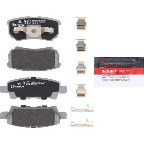 Brembo Rear Ceramic Brake Pads Fits 2007-2017 Jeep Patriot 4 Pc Brakes P54034N
