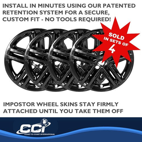 Coast To Coast IMP460BLK IMPOSTOR WHEEL COVER