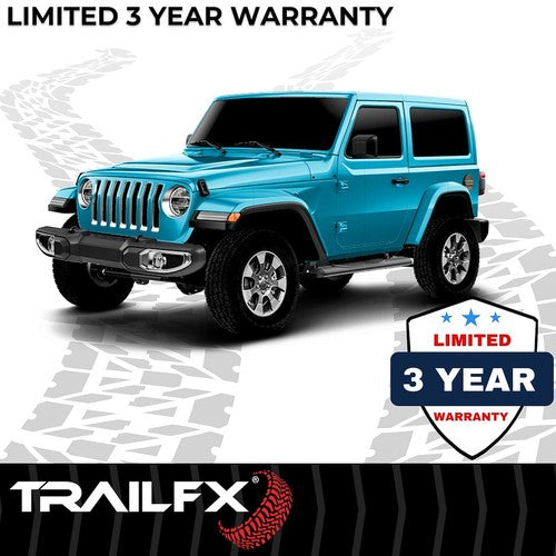 TrailFX A1511B TFX 4" Oval Tube Side Steps NERF BAR OVAL 4"