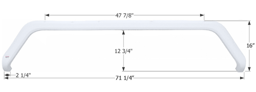 Icon 01784 Tandem Axle FENDER SKIRTS RV