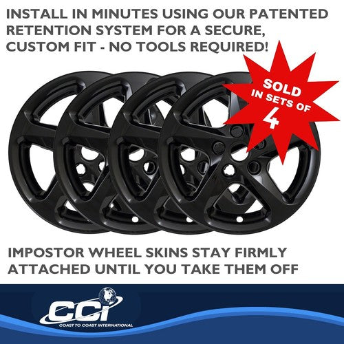 Coast To Coast IWCIMP394BLK IMPOSTOR WHEEL COVER