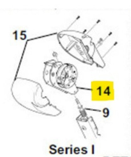 Carefree RV R001107BLK AWNING-REPAIR PARTS RV