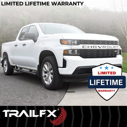 TrailFX AL4010B TrailFX A4 Series NERF BAR OVAL 4 1/2"