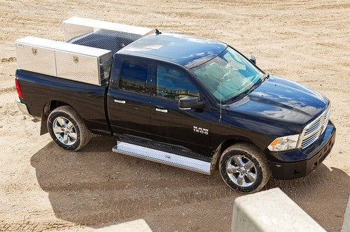 Dee Zee DZ1034 Silver Powder Coated Running Board