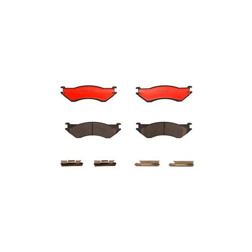 Brembo Front Ceramic Brake Pads Fits 2007-2017 Jeep Compass 4 Pc Brakes P18003N