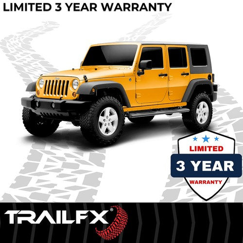 TrailFX A1510B TFX 4" Oval Tube Side Steps NERF BAR OVAL 4"