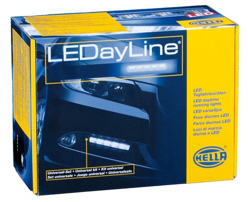 Hella 010043801 Daytime Running Light- LED FOG LIGHT KIT