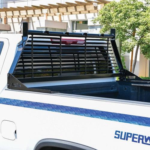 Westin Automotive 57-8025 Bolt-On Black Powder Coated Bar Style Headache Rack