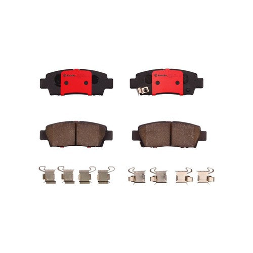 Brembo Rear Ceramic Brake Pads Fits 1995-1999 Toyota Avalon 4 Pc Brakes P83123N