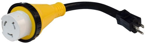 Valterra A10-1550DBK Mighty Cord PIGTAIL ADAPTERS AND PLUGS RV
