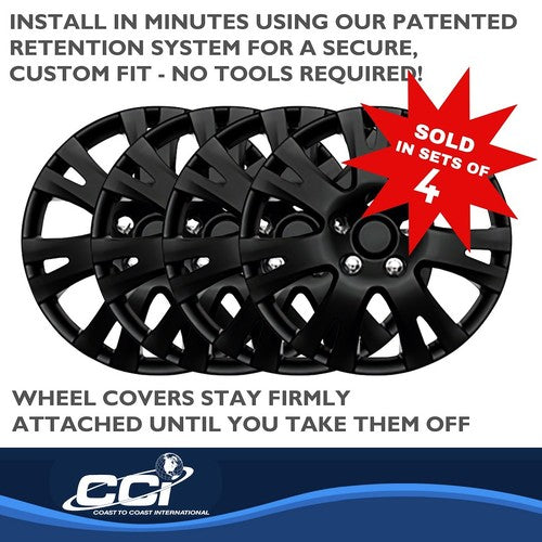 Coast To Coast IWC103216BLK WHEEL COVER